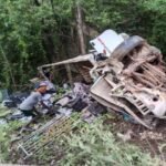 दर्दनाक हादसा: पुलिया से नीचे गिरा आम से लदा पिकअप, हादसे में चालक की गई जान…NV News